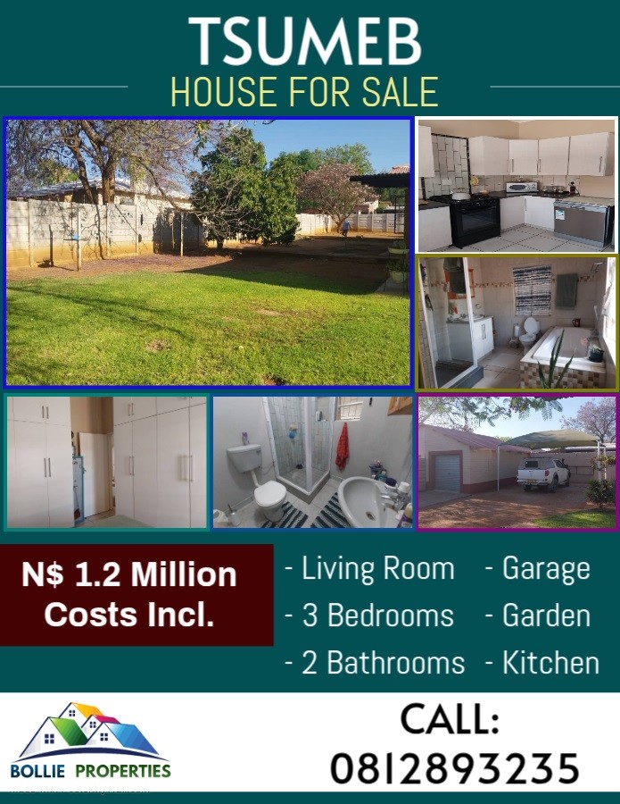 Tsumeb House for SALE